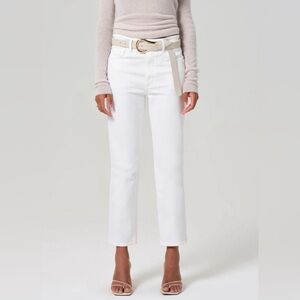 Citizens Of Humanity White Ankle Jeans